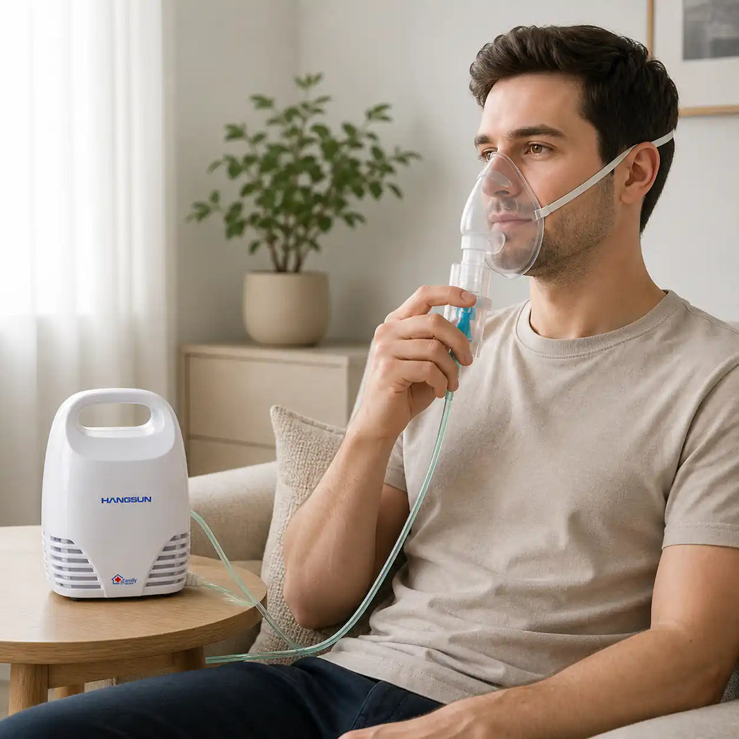 Hangsun CN680 Nebuliser Compressor | Inhaler for Adults & Children ...