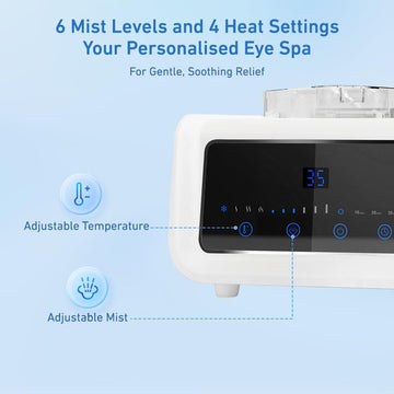 Hangsun ET100 Dry Eye Relief Heated Eye Mask & Warm Compress Therapy Device